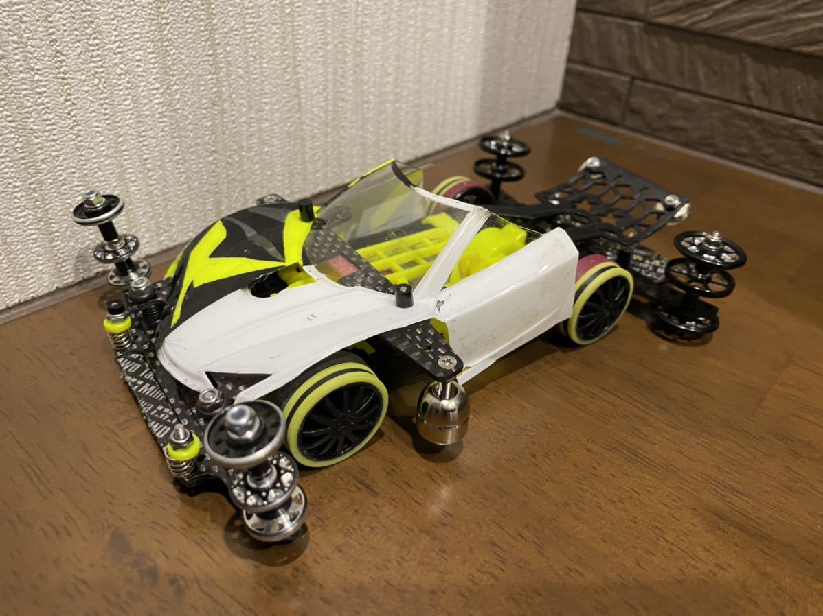 MSフレキ ミニ四駆 ミニ四駆MSフレキ完成品 2軸ATピボット セイchan式
