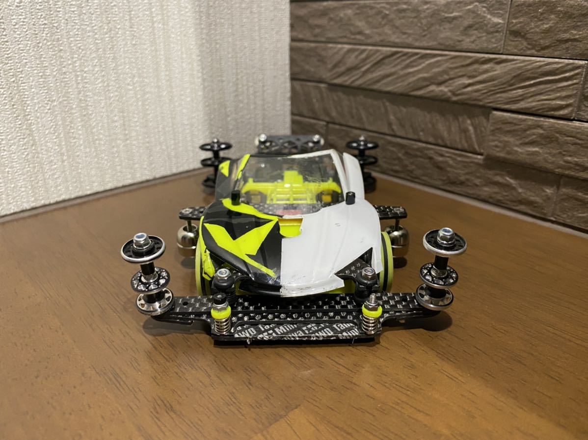 MSフレキ ミニ四駆 ミニ四駆MSフレキ完成品 2軸ATピボット セイchan式