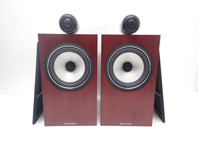 B&W Bowers&Wilkins 705 S2 ペア シリアル連番 ローズナット 2wayブックシェルフ型スピーカー ♪ 63924-3