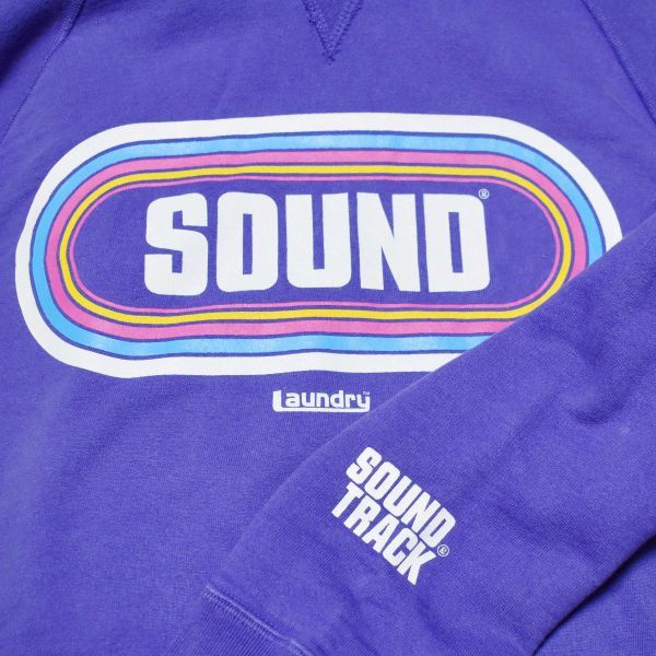 ランドリー LAUNDRY リバーシブル スウェットパーカー SOUND TRACK 