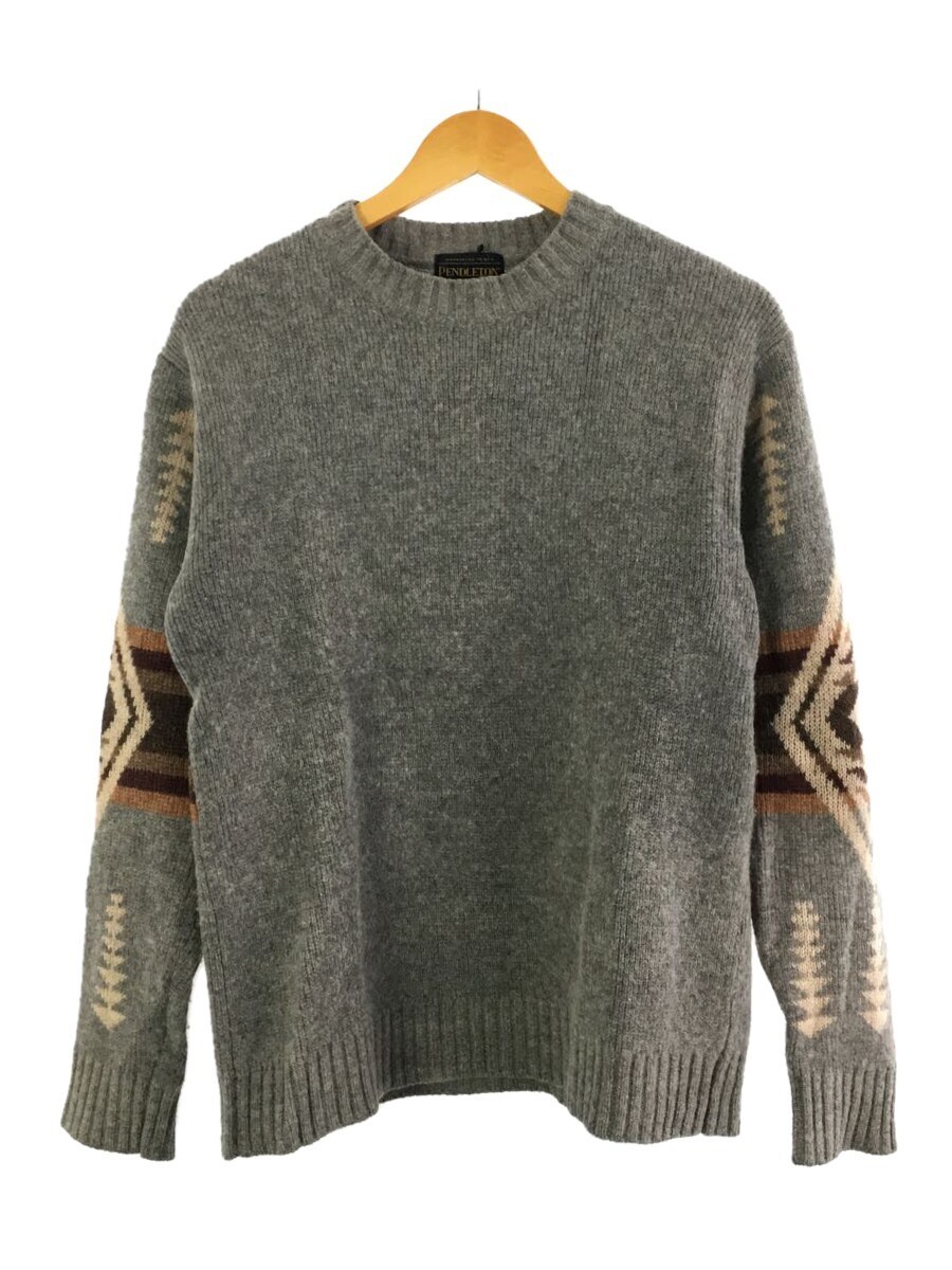 PENDLETON◇セーター(厚手)/S/ウール/グレー/9575-8215 PENDLETON 