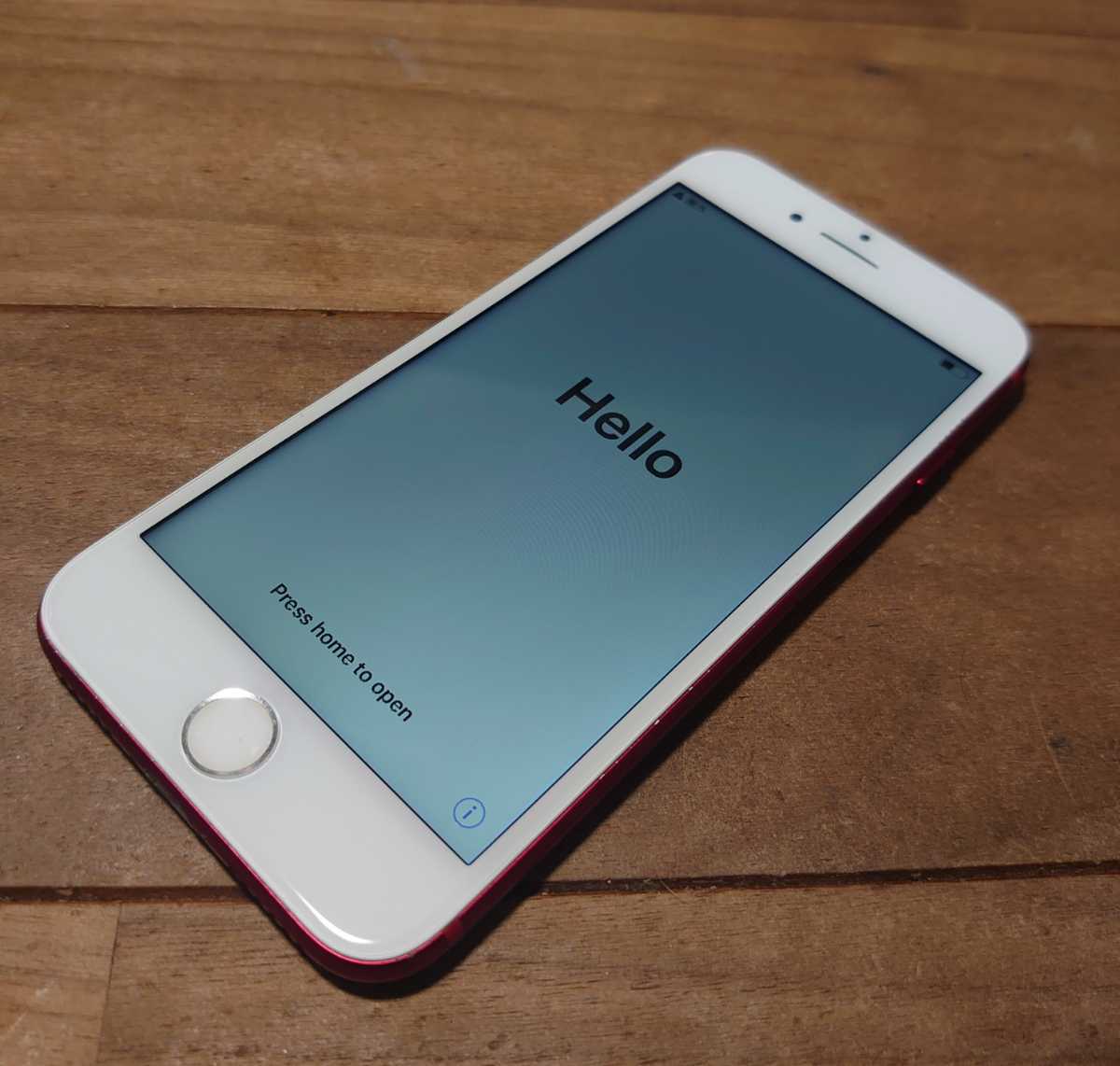 iPhone7本体プロダクトレッド ジャンク品1円スタート送料無料 iPhone7