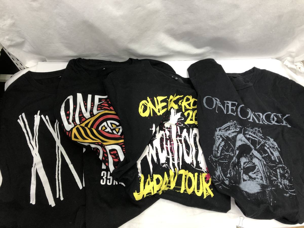 ONE OK ROCK Tシャツ 4枚セット サイズM ブラック 黒 ワンオク 