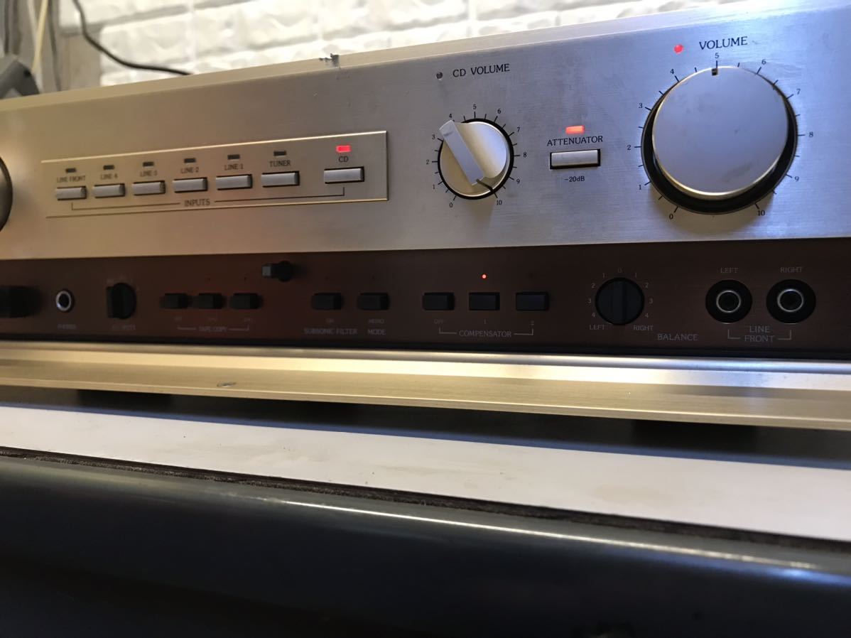 C-202 Accuphase アキュフェーズ プリアンプ オーディオ機器 中古 1円