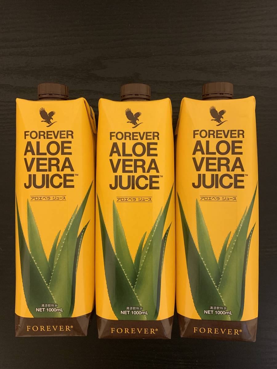 フォーエバー-forever アロエベラジュース-juice 1L×3本 フォーエバー