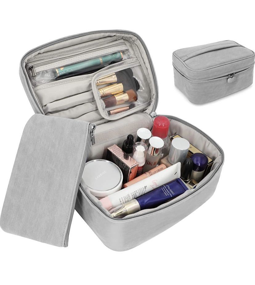 化粧ポーチ メイクボックス 大容量おしゃれ メイクポーチ 持ち運び コスメポーチ 化粧ポーチ 売買されたオークション情報 Yahooの商品情報をアーカイブ公開 オークファン Aucfan Com