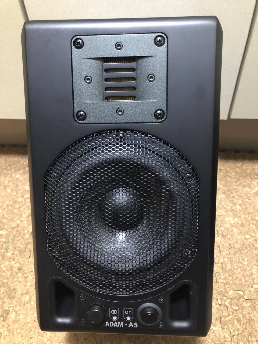 ☆ADAM A5 パワードモニタースピーカー ペア シリアル連番 中古