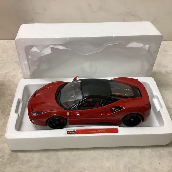 1円～ ブラーゴ 1/18 フェラーリ 488 GTB フェラーリ 1⁄18 ブラーゴ