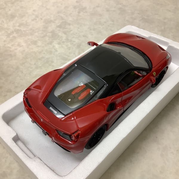 1円～ ブラーゴ 1/18 フェラーリ 488 GTB フェラーリ 1⁄18 ブラーゴ