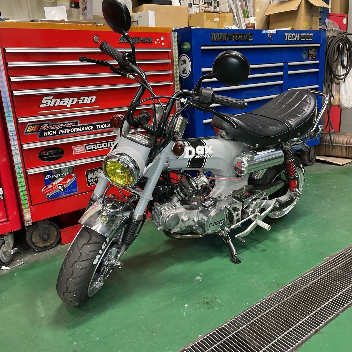 ホンダ ダックスST50タケガワ106cc5速ホットラップマフラー水野板金