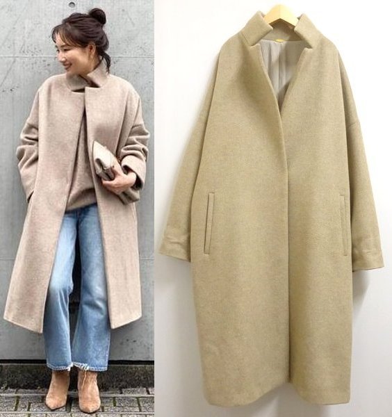 人気定番，格安 定価7.4万円 ミューズ ドゥーズィエムクラス victorian チェスターコート ブラウン 茶 アウター フック MUSE de DEUXIEME CLASSE(コート)｜売買されたオークション情報、yahooの商品情報をアーカイブ公 コート