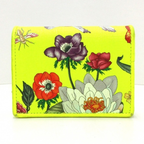 グッチ GUCCI 2つ折り財布 536353 ズゥミ/フローラ PVC(塩化ビニール  