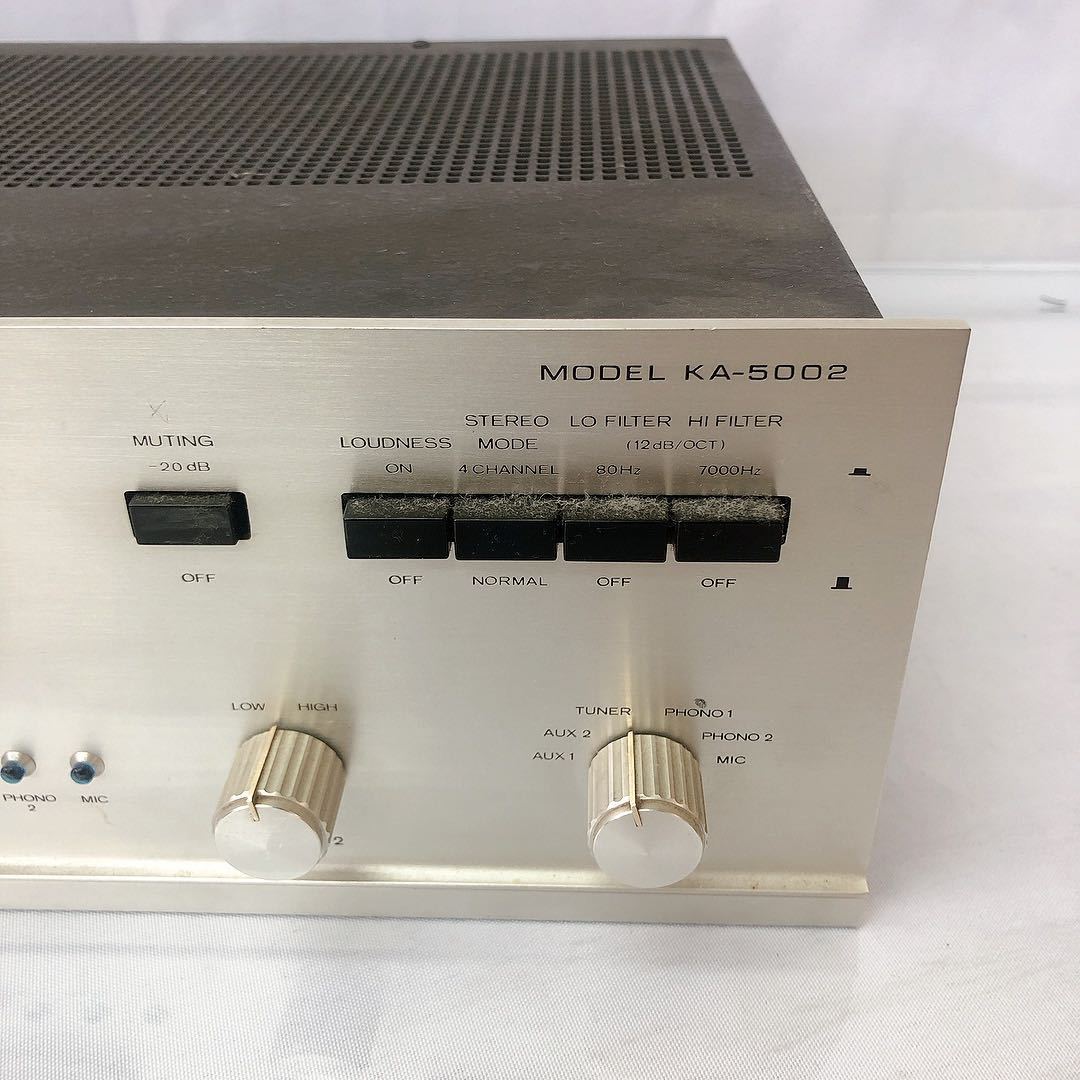 TRIO KA-5002 プリメインアンプ トリオ - 中古 AZ89 KA 動作未確認