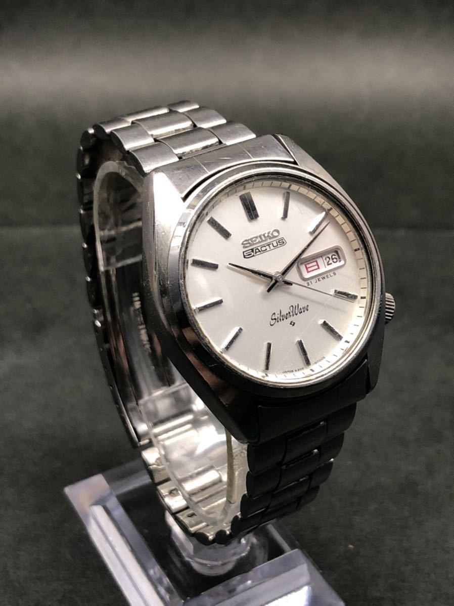 極稀少◇諏訪精工舎製造1976年【セイコー/シルバーウェーブ 5アクタスW