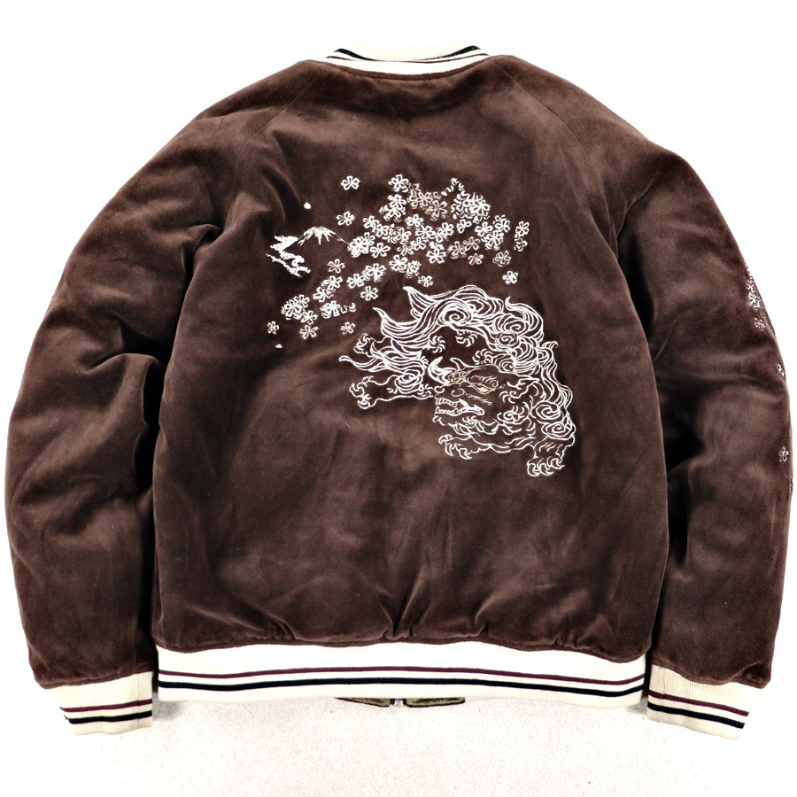 TAKEO KIKUCHI ちきりや スカジャン TK 菊池武夫 黒 タケオキクチ