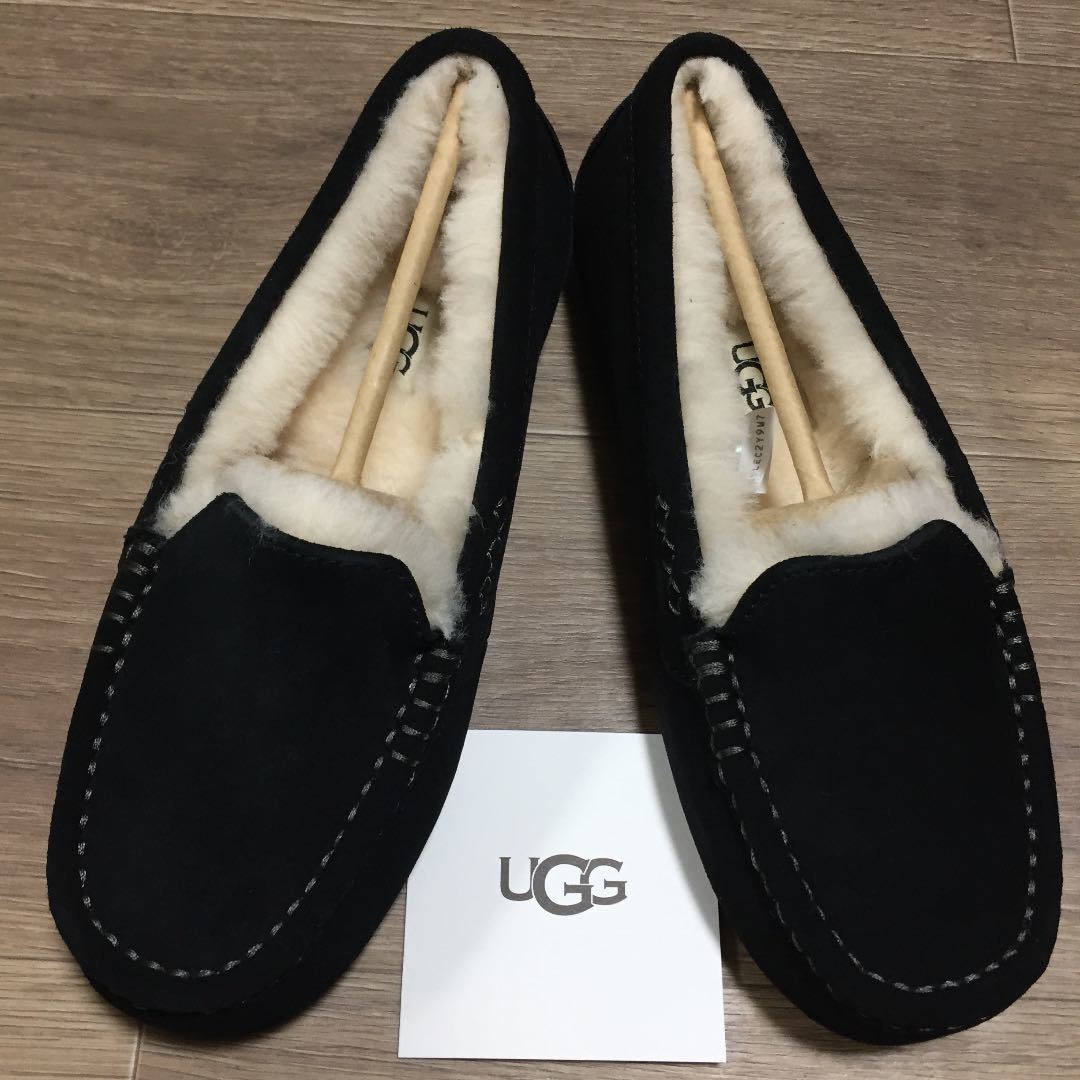 2026，豊富な 正規品UGG アンスレー モカシン ブラック24cm(US7)｜売買されたオークション情報、yahooの商品情報をアーカイブ公開 - オークファン 女性用