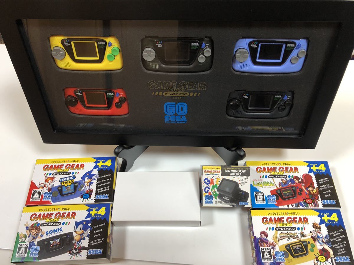 SEGA 60周年 ゲームギア ミクロ Amazon限定 ビッグウィンドウ＋ショウ 
