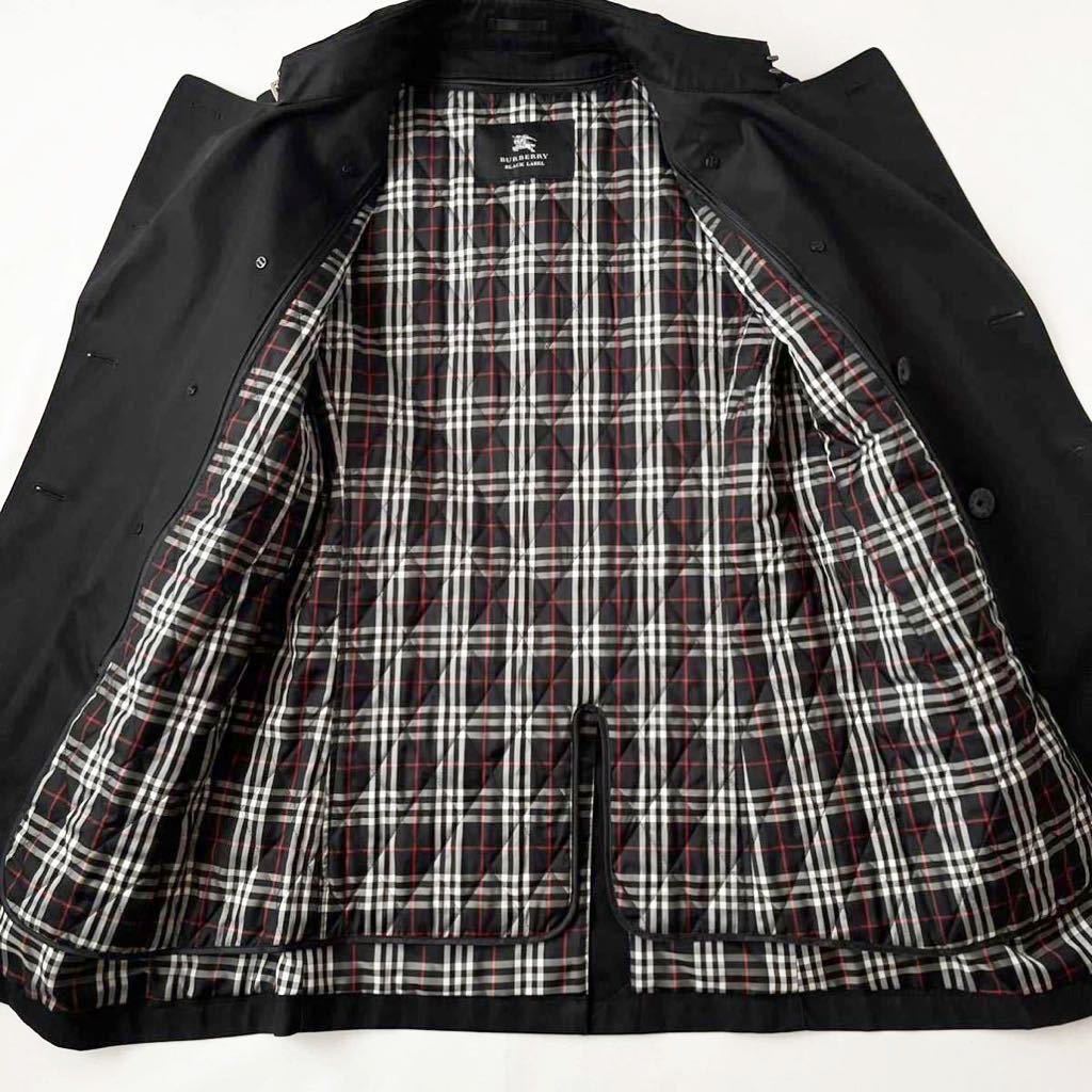 バーバリーブラックレーベル BURBERRY BLACK LABEL トレンチコート L