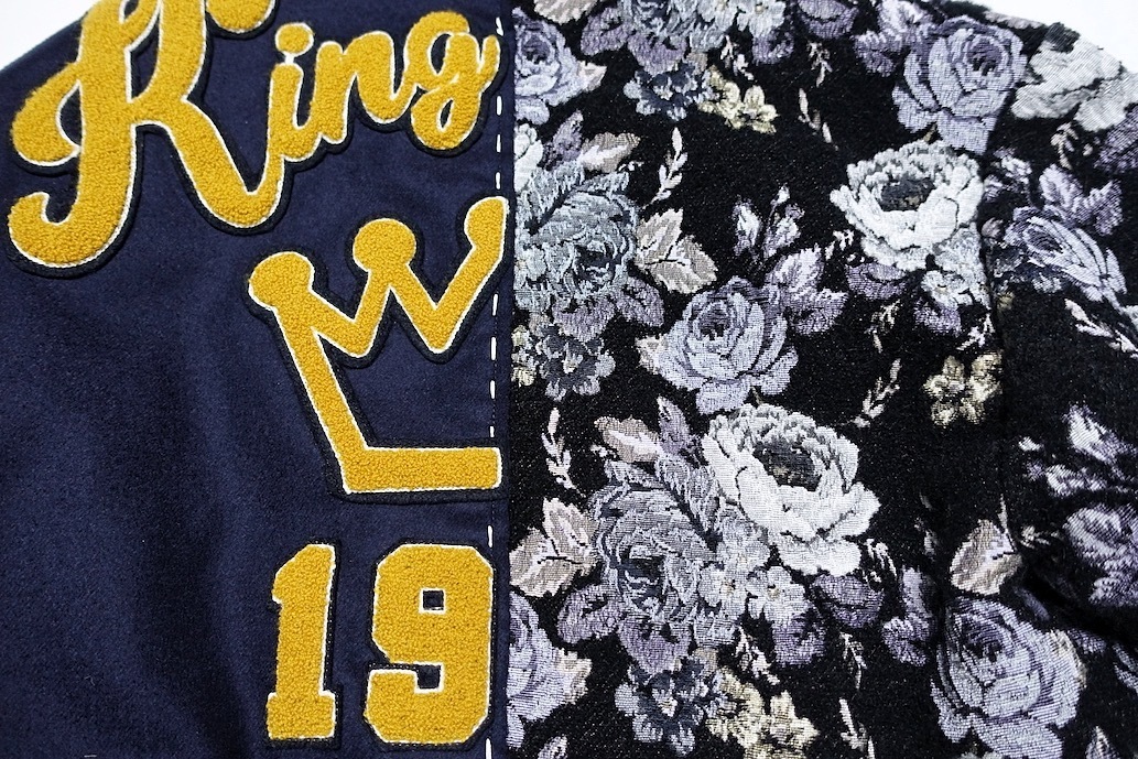 希少 極美品 DOLCE & GABBANA ドルガバ 花柄刺繍 & ワッペン