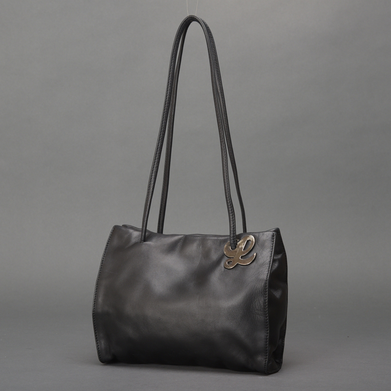 1円 激レア！ LOEWE ロエベ ショルダーバッグ ハンドバッグ ナッパ 