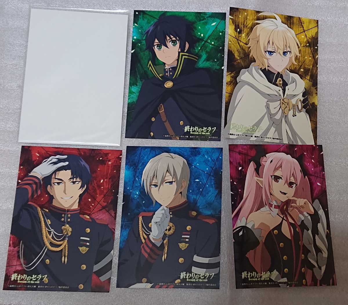 終わりのセラフ ジャンプフェスタ2016 限定 ブロマイド エンスカイ 