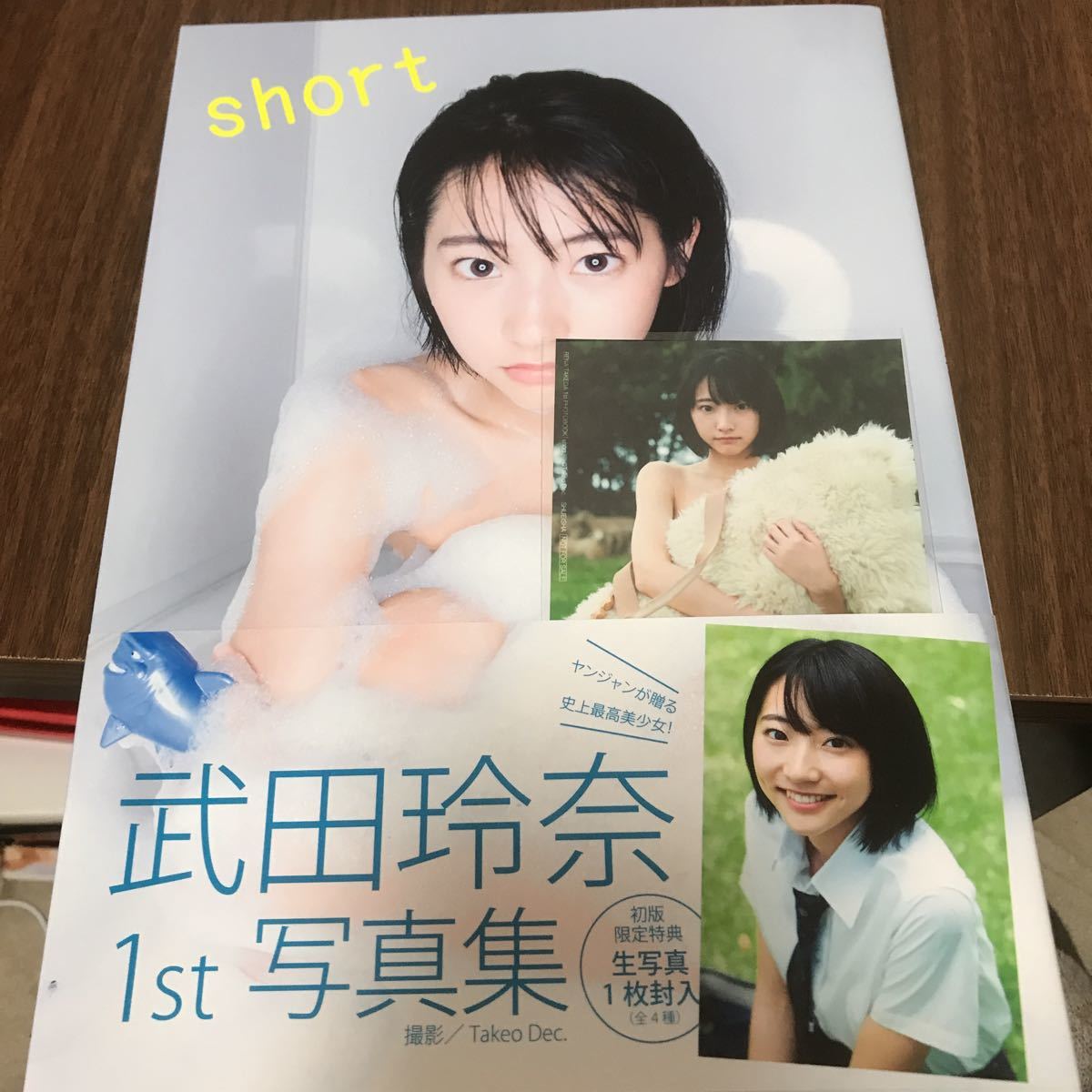 武田玲奈　PREMIUM PHOTO ALBUM 生写真付き 武田玲奈 PREMIUM PHOTO ALBUM 生写真付き