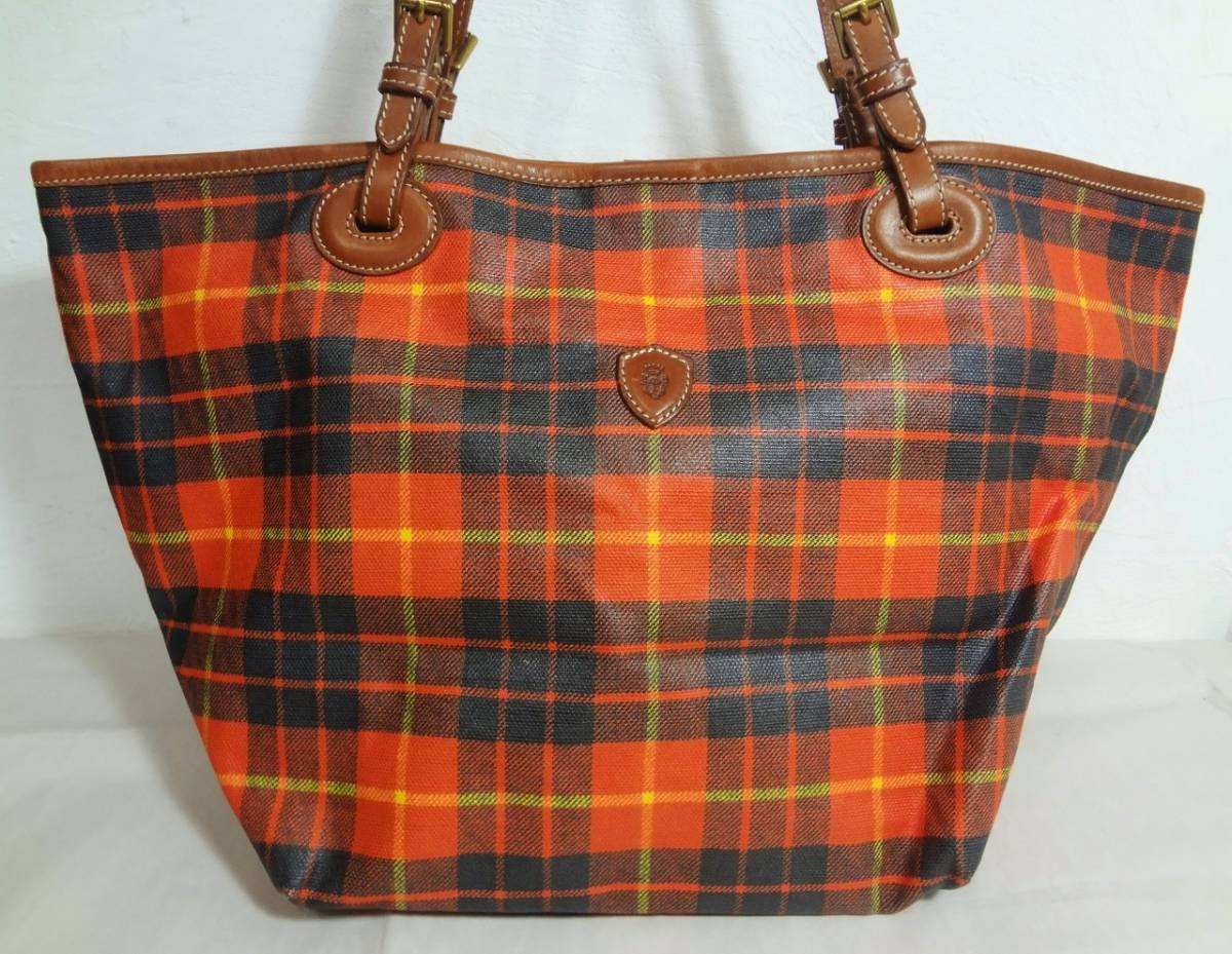 【特価】Felisi checkered pattern tote bag 特価】Felisi checkered pattern tote bag 美品 希少】 Felisi