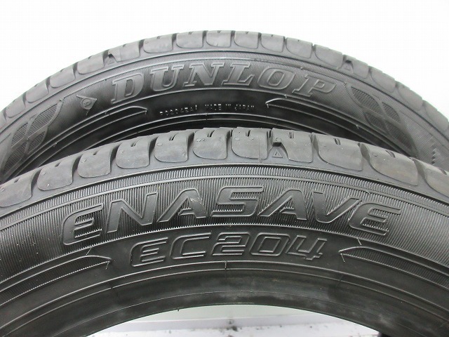 145-65R15 8.5分山 ダンロップ エナセーブEC204 2020製 中古タイヤ【2本】送料無料(M15-9559） ダンロップ EC204 エナセーブ ec204 低燃費 中古