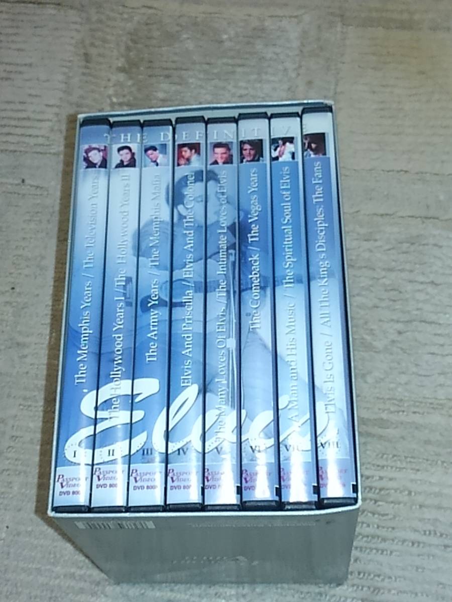 格安，安い DVD-BOX Elvis: The Definitive Collection 25th Anniversary エルヴィス プレスリー 秘蔵映像満載の８枚組 海外盤リージョンオール(ロック、ポップス（洋楽）)｜売買されたオークション情報、yahooの商品情 ロック、ポップス（洋楽）
