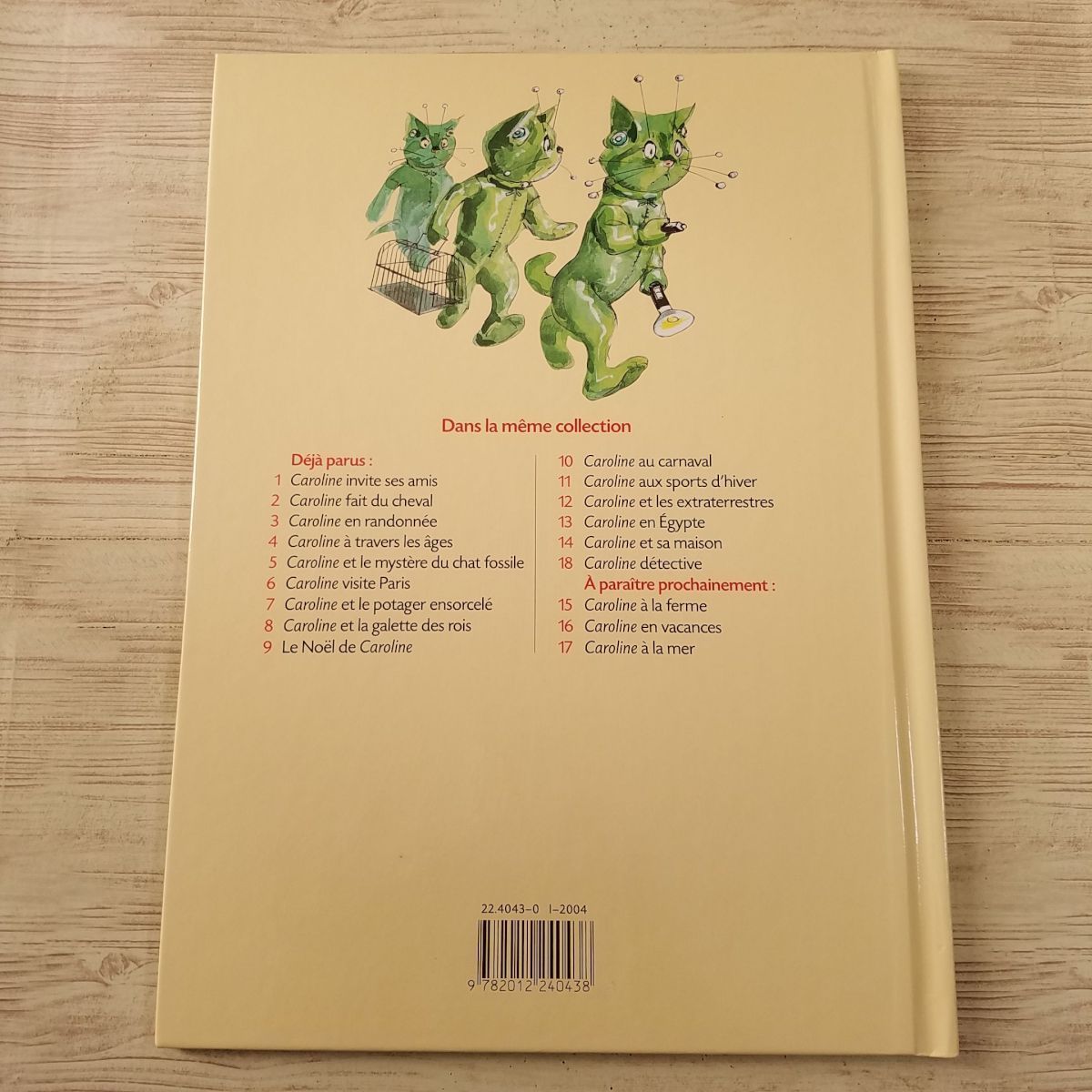 カロリーヌシリーズ絵本「Caroline AUX IN DES」1956年刊｜本 