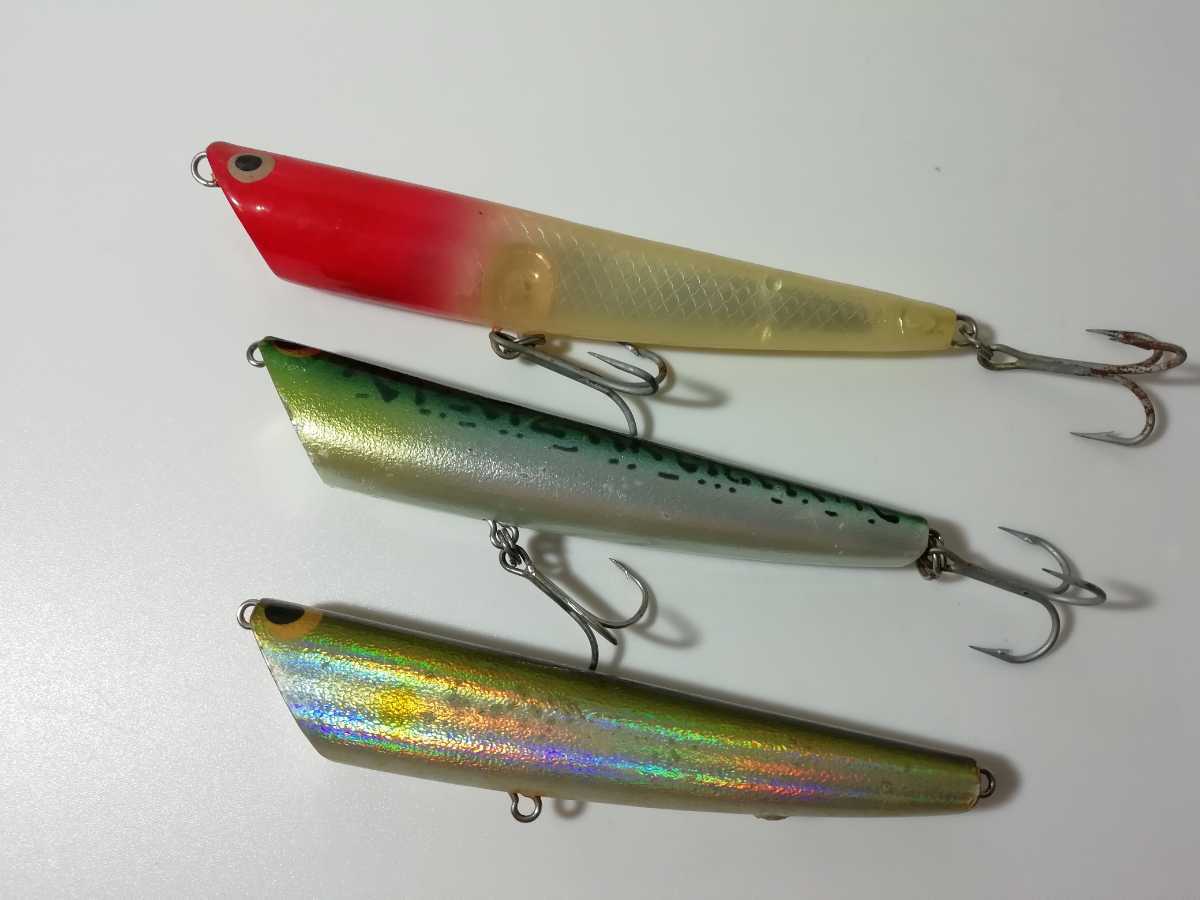 ブルーアイランド タナカ デュオ Duo ザ スプラッシャー 3本セット シーバス ヒラスズキ 青物 トップウォーター 売買されたオークション情報 Yahooの商品情報をアーカイブ公開 オークファン Aucfan Com