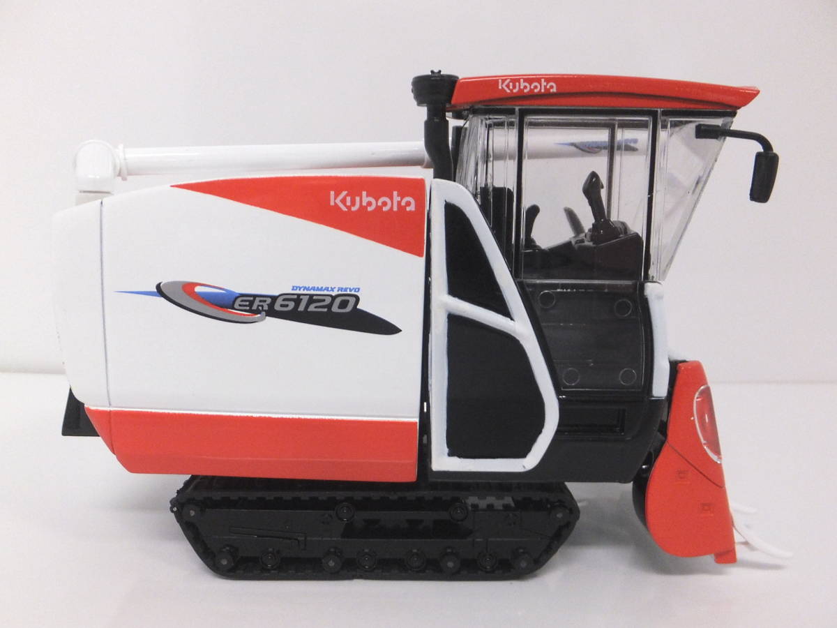 よろづ屋】レア：クボタコンバイン Kubota DYNAMAX REVO ER6120 模型 