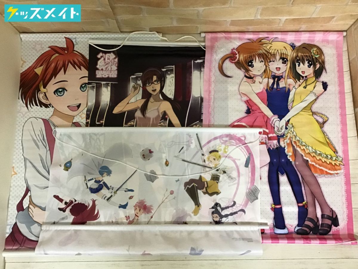 現状 アニメタペストリー 魔法少女まどか マギカ 新世紀エヴァンゲリオン 魔法少女リリカルなのは 等 まとめ売り タペストリー 売買されたオークション情報 Yahooの商品情報をアーカイブ公開 オークファン Aucfan Com