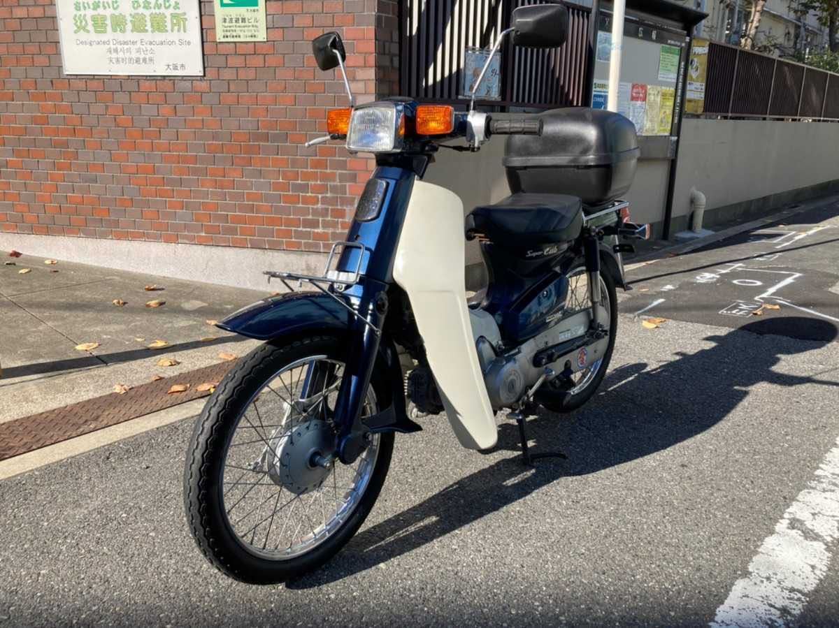 大阪市発☆スーパーカブ50☆C50☆ホンダ☆キャブ車☆好調☆全国配送ok 
