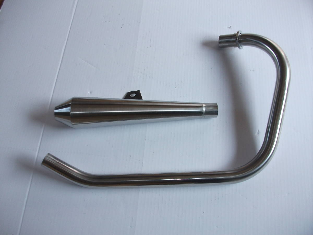 ２５０ＴＲマフラー　ステンレスメガホン　 RSヨコタ製　新品未使用の出品です。全国送料無料です。 RSヨコタ | Webike RSヨコタ製 メガホン キャブ車用