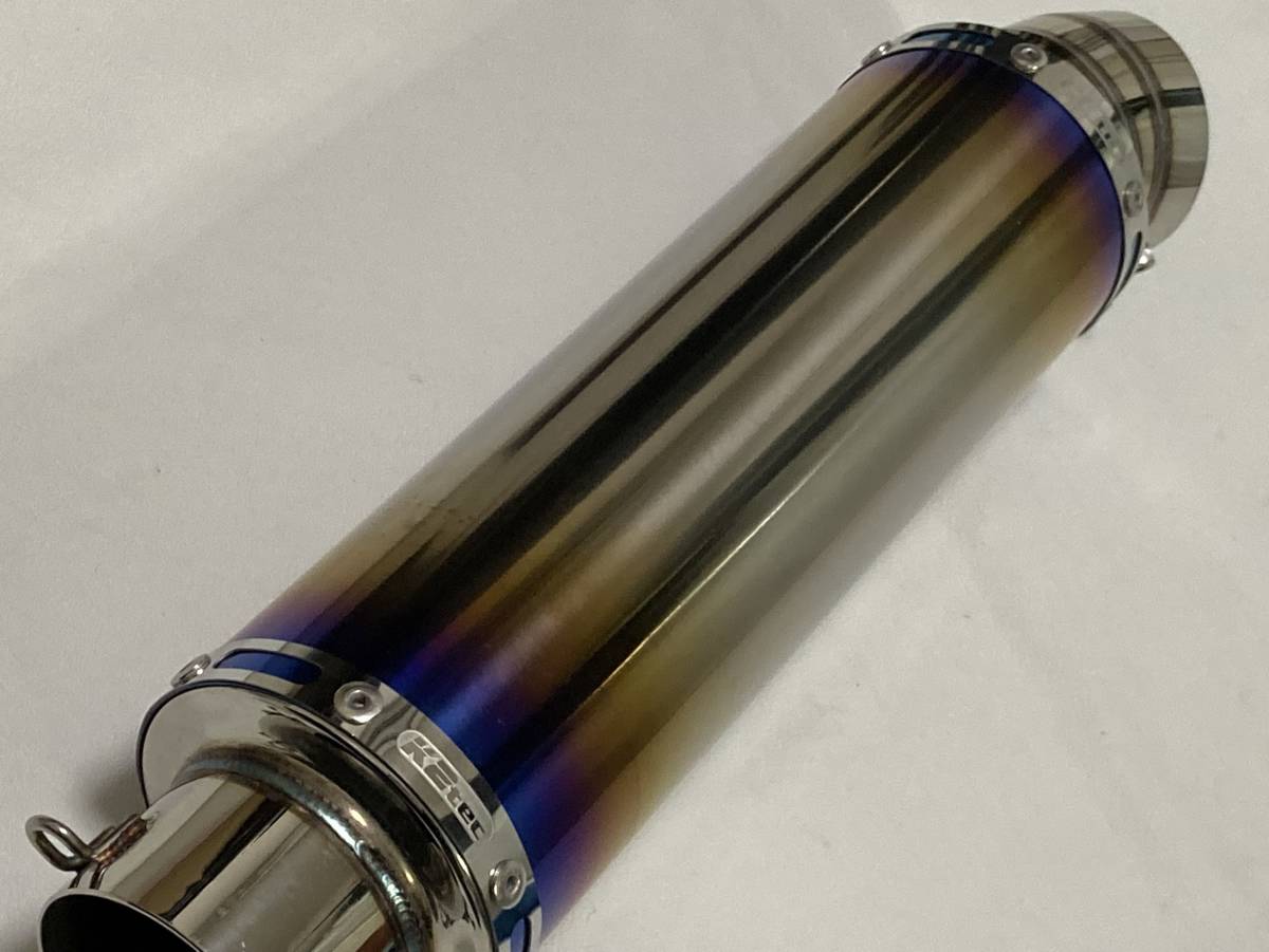 送料無料！極上品！K2 TEC 焼入り チタン サイレンサー 差込60.5 【検 
