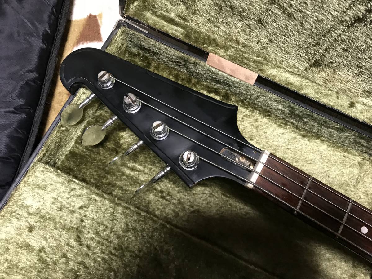 80S！日本製・激レア・BURNY？GRECO?作りのいい、サンダーバードベース  