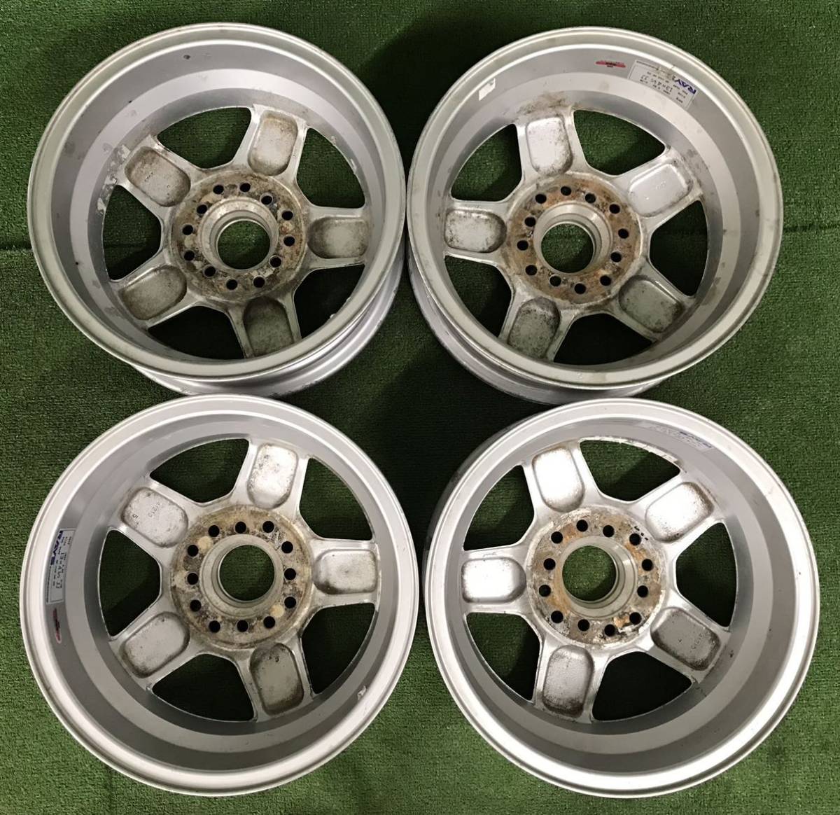 ☆VOLK Racing C-JR RAYS 13インチ マルチ ☆13×4.5J +43 PCD100/114.3 
