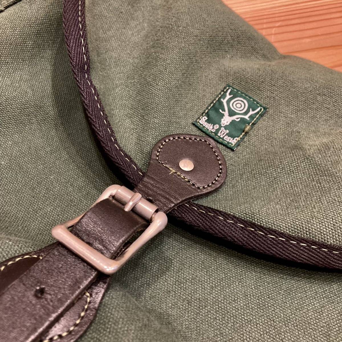 South2 West8 S2W8 ショルダーバッグ アメリカ製 ネペンテス 18oz 