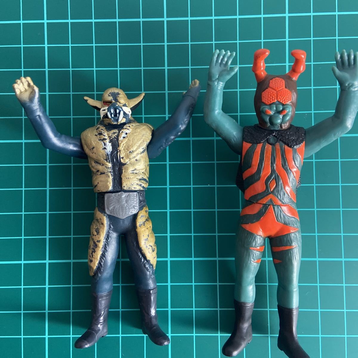 仮面ライダー/怪人 ソフビ フィギュア 8体セット☆当時物☆レア(仮面