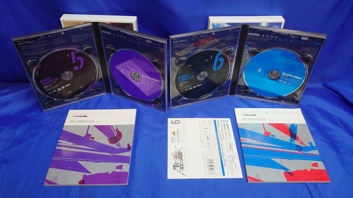 送料無料】Blu-ray バディ・コンプレックス 完全生産限定版 全6巻 