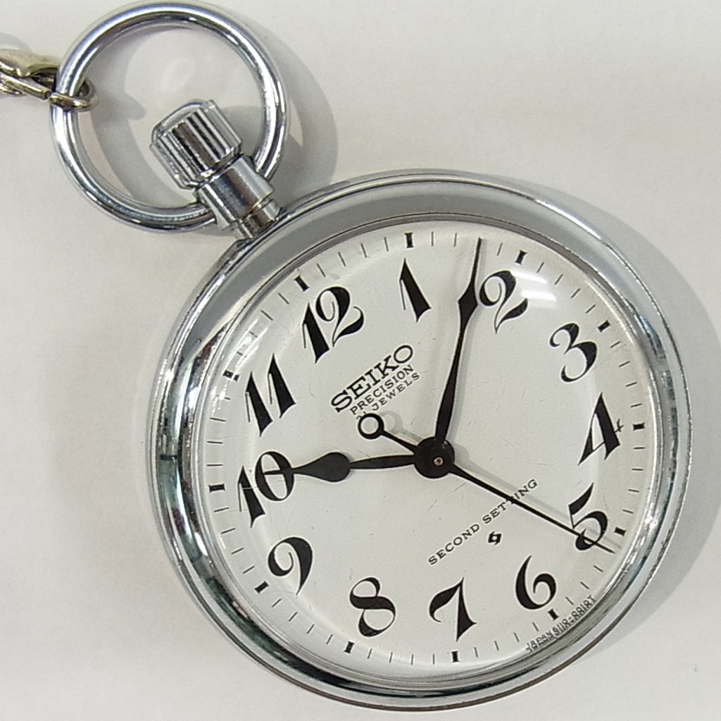 □ SEIKO/セイコー □ 国鉄 昭和52 34 札鉄局 6110-0010 ポケット 