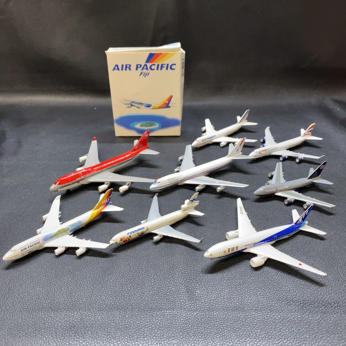 8機セット SCHABAK 1/600 ボーイング 747 777 herpa REALTOY FINNAIR