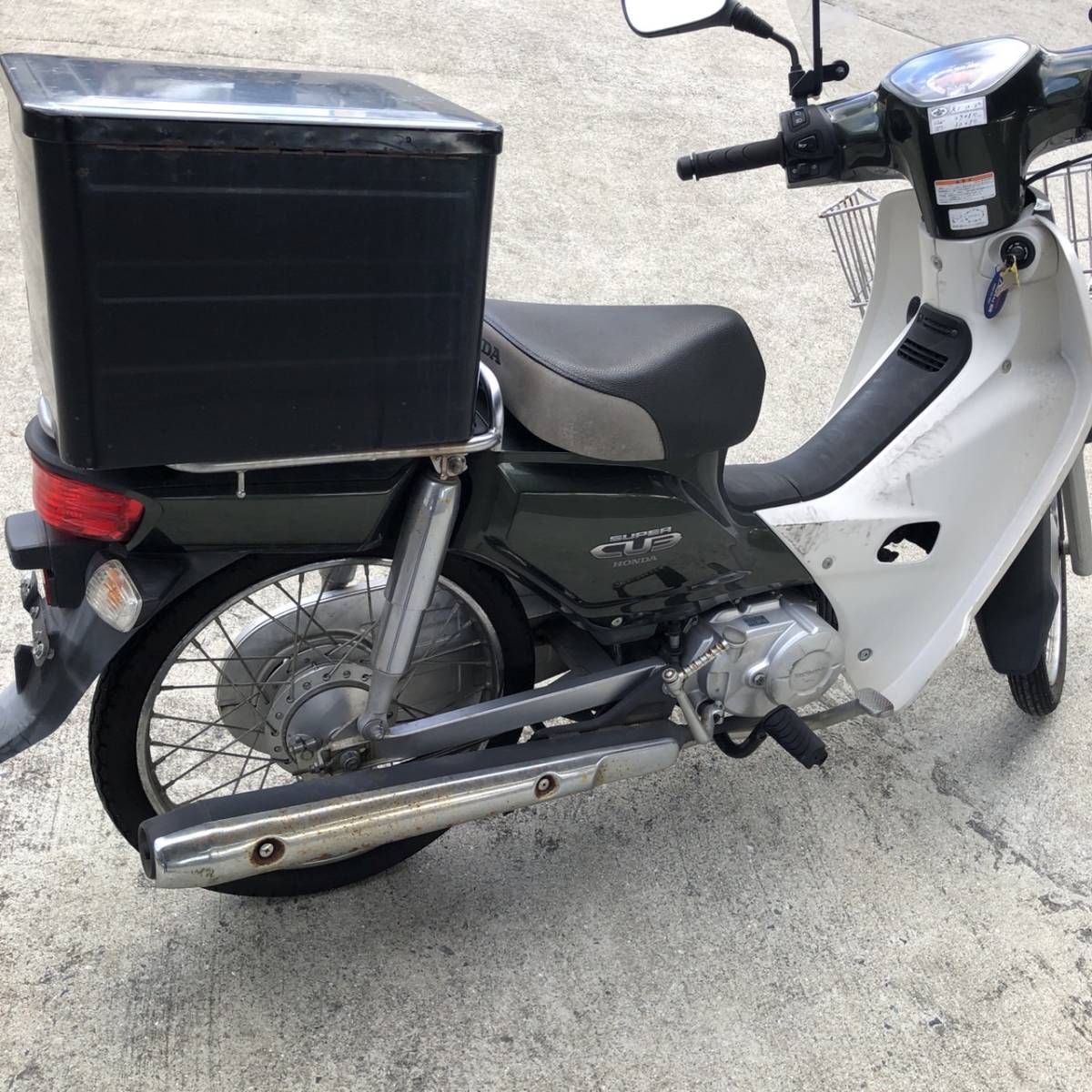 程度良好 平成27年登録 ホンダ スーパーカブ 50 JBH-AA04 NBC50C セル