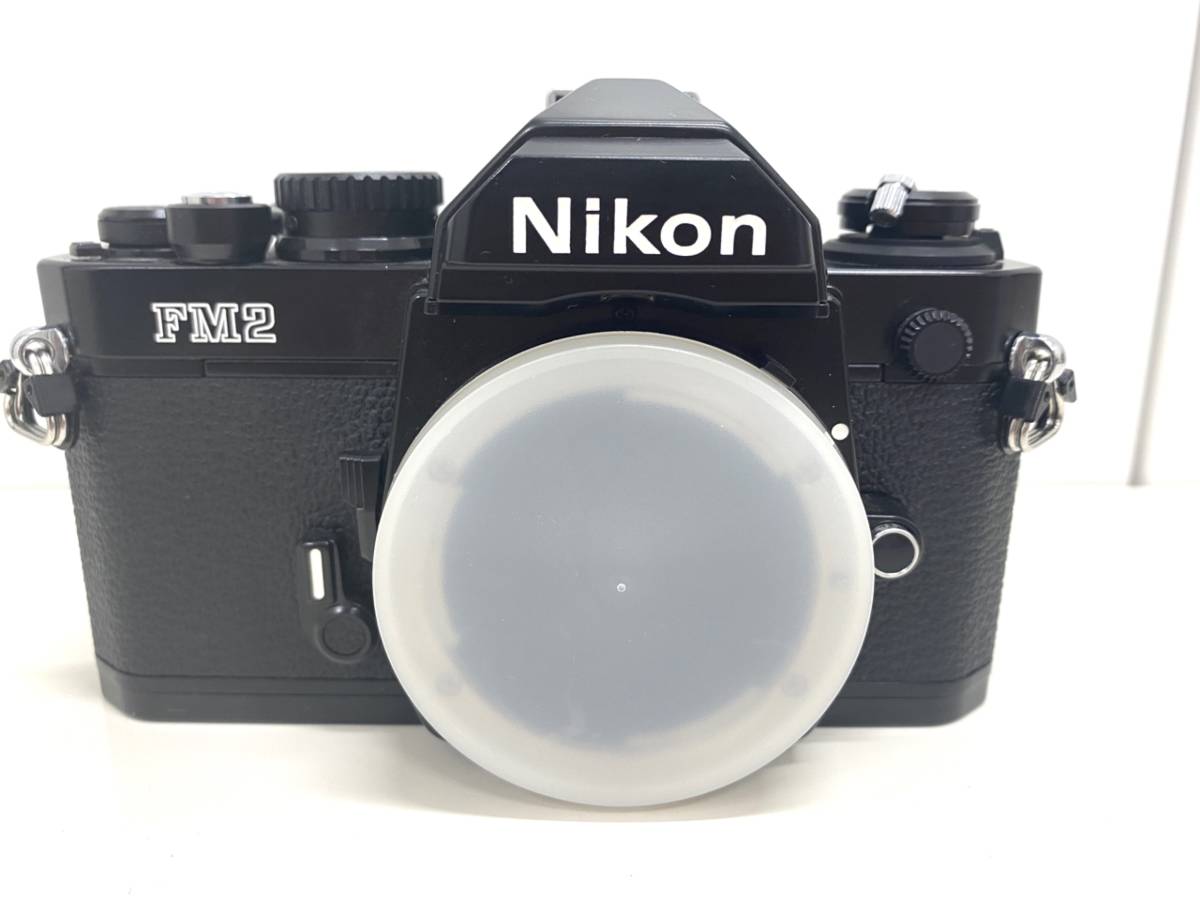 632】Nikon New FM2 ブラック フィルムカメラ ニコン 元箱付き FM2N  