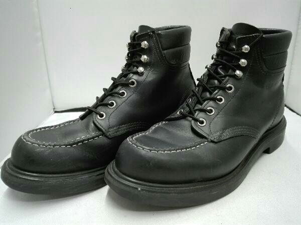 豊富な，大人気 RED WING レッドウイング 8133 メンズ ブラック US9 UK8 EUR42.0 CM27.0 SUPERSOLE 6 MOC ワークブーツ 店舗受取可(9インチ)｜売買されたオークション情報、yahooの商品情報をアーカイブ公開 - オークファン 9インチ