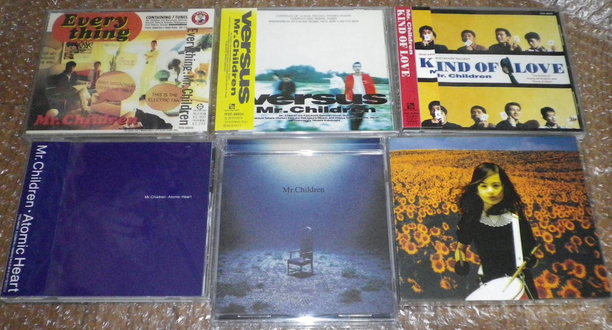 【大人気，送料無料】 Mr.Children/ミスチル/ CD アルバム18枚(Mr.Children)｜売買されたオークション情報、yahooの商品情報をアーカイブ公開 - オークファン ま行