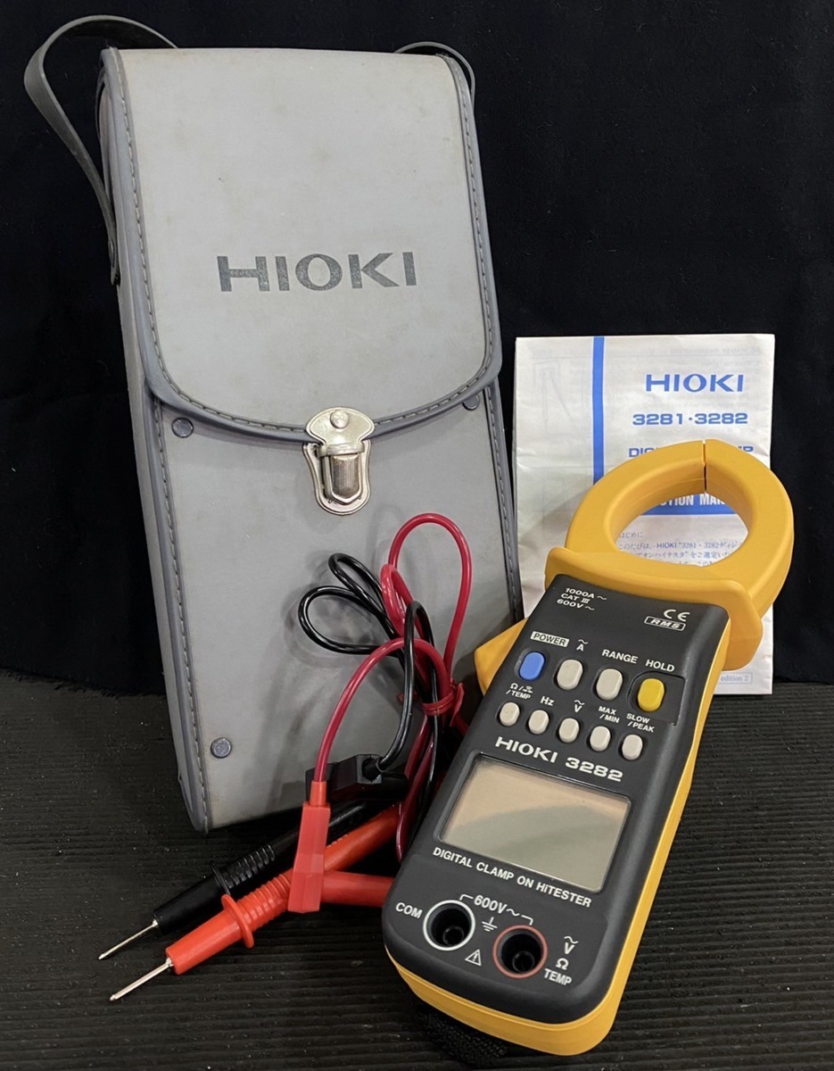 綺麗 HIOKI デジタルクランプオンハイテスター 3282 電流計 電圧計 測定器 日置電機 管 j1210-3-1b(電気計測器)｜売買さ ...