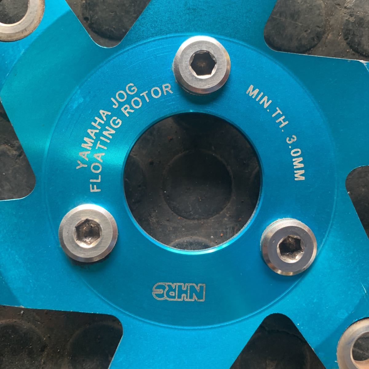 送料込！当時物？NHRC フローティングビッグディスクローター 190mm？ jog ジョグ アクシス AXIS アプリオ タイプ2 ZR ブレーキディスク KITACO フローティング SS拡張メモリーパック メンズ 腕時計 現状渡しジャンク