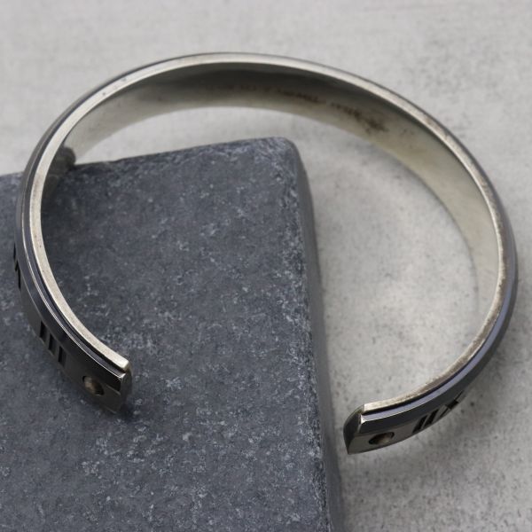 Tiffany ＆ Co. バングル カフ アトラス チタン シルバー 925 SILVER
